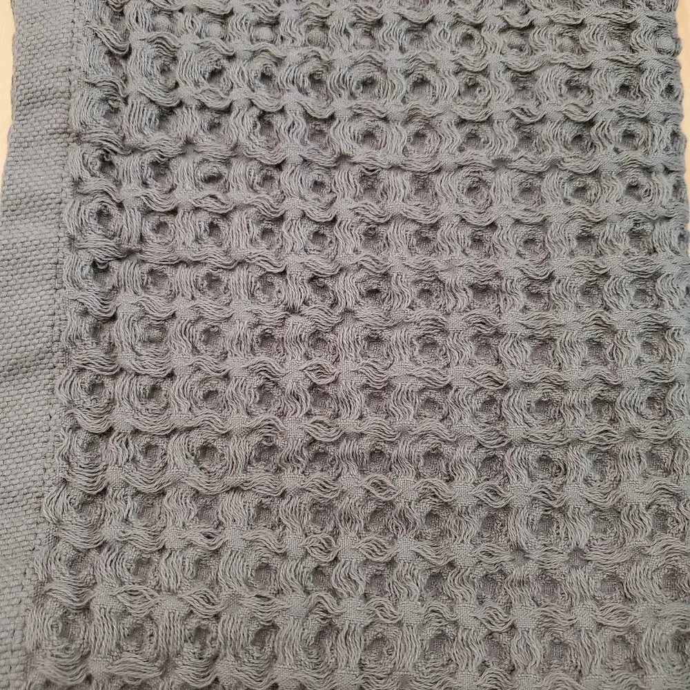SUTERA Silverthread Hand Towel California Spun Supima Cotton Quick Drying